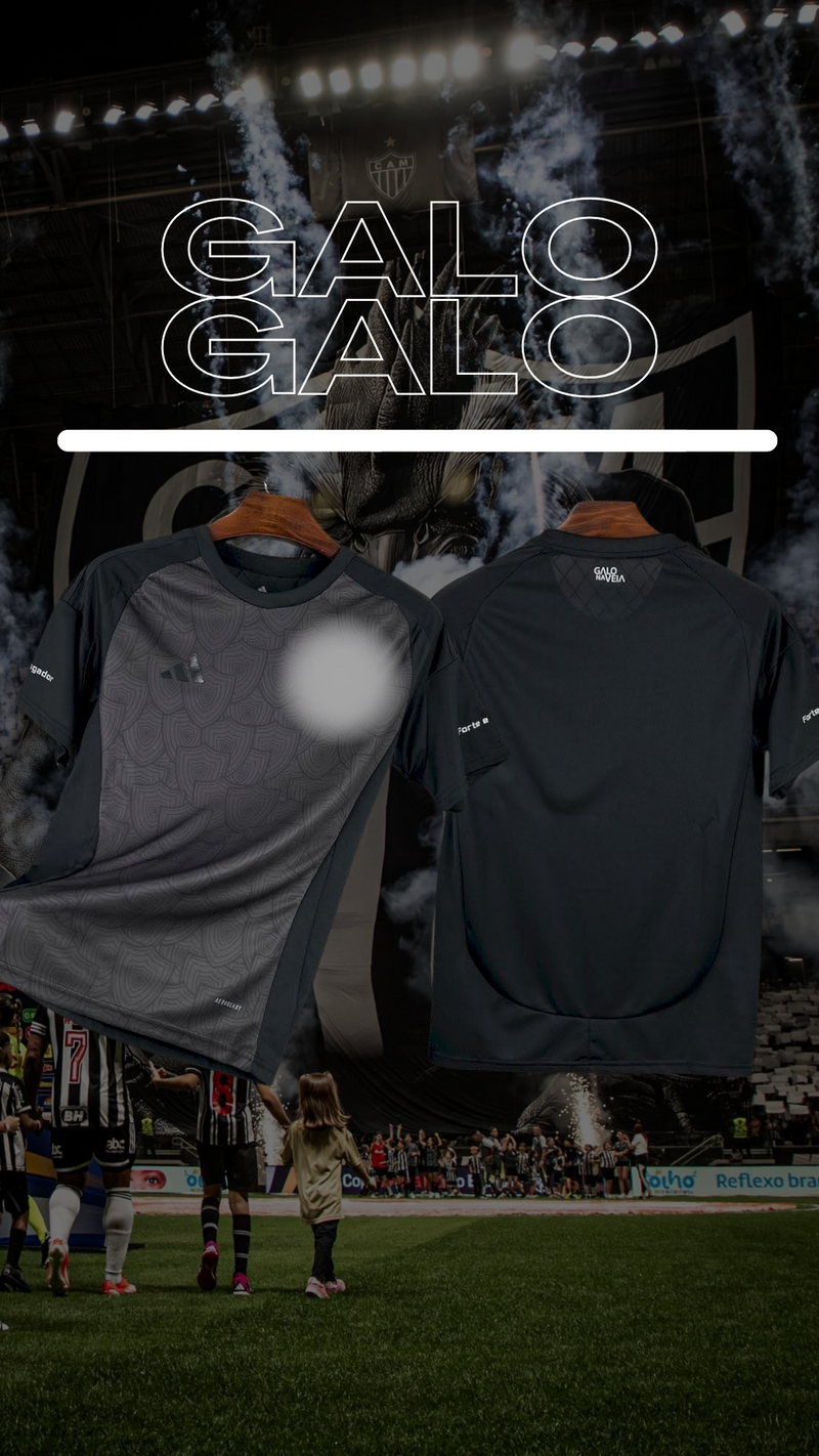 Camisa Atlético Mineiro All Black 2025/26